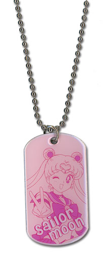 Sailormoon Sailor Moon Dog Tag Necklace, an officially licensed product in our Sailor Moon Jewelry department.