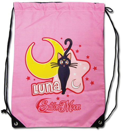 Sailormoon Luna Drawstring Bag, an officially licensed product in our Sailor Moon Bags department.