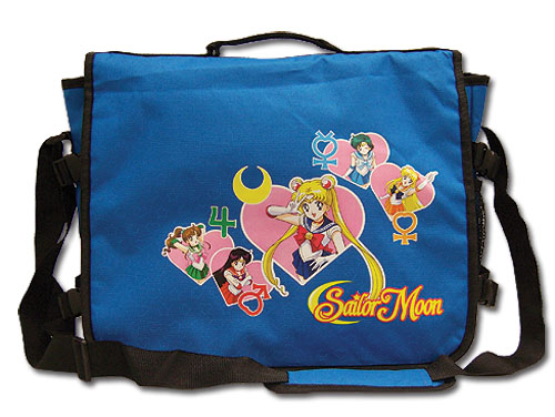 Sailormoon Sailor Soldiers Messenger Bag, an officially licensed product in our Sailor Moon Bags department.
