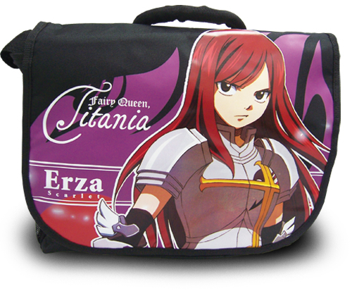 Fairy Tail Erza Messenger Bag, an officially licensed product in our Fairy Tail Bags department.