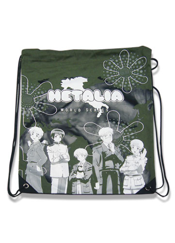 Hetalia World Series Group Drawstring Bag, an officially licensed product in our Hetalia Bags department.