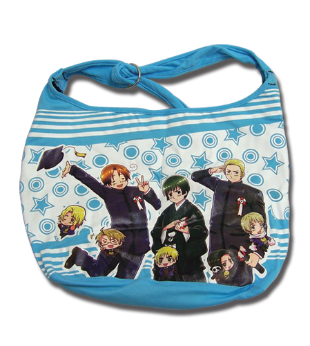 Hetalia Group Hobo Bag, an officially licensed product in our Hetalia Bags department.