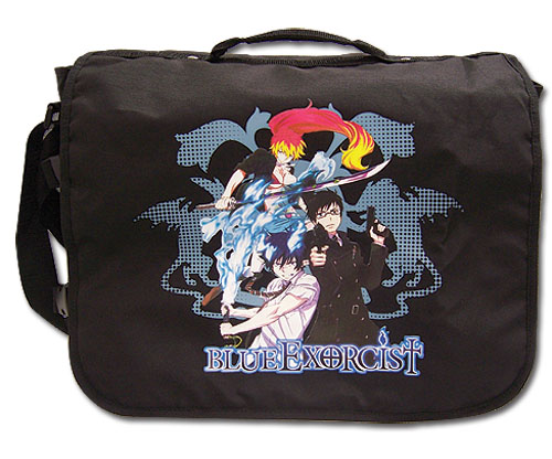 Blue Exorcist Rin, Yukio And Shura Messenger Bag, an officially licensed Blue Exorcist product at B.A. Toys.