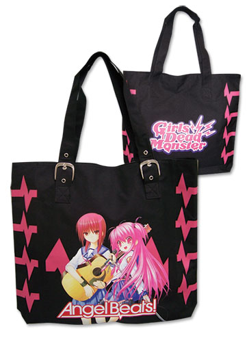 Angel Beats Girls Dead Monster Tote Bag, an officially licensed product in our Angel Beats Bags department.