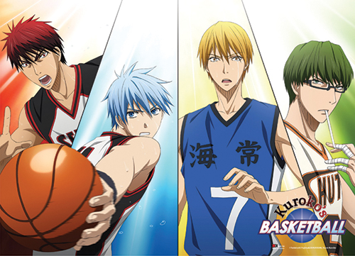 Kuroko's Basketball - 4 Color Background Special Edition Wallscroll, an officially licensed product in our Kuroko'S Basketball Wall Scroll Posters department.