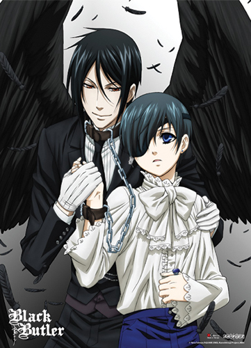 Black Butler - Special Edition Wallscroll, an officially licensed Black Butler product at B.A. Toys.