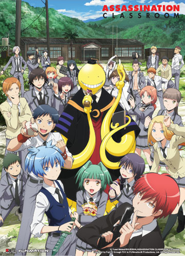 Assassination Classroom - Key Art 1 Special Edition Wall Scroll, an officially licensed product in our Assassination Classroom Wall Scroll Posters department.