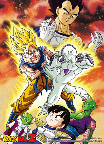 Dragon Ball Z - Goku Vs Frieza Special Edition Wall Scroll, an officially licensed product in our Dragon Ball Z Wall Scroll Posters department.