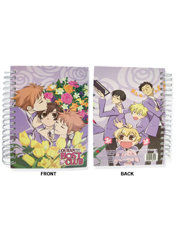 Ouran High School Host Club Hardcover Notebook, an officially licensed product in our Ouran High School Host Club Stationery department.
