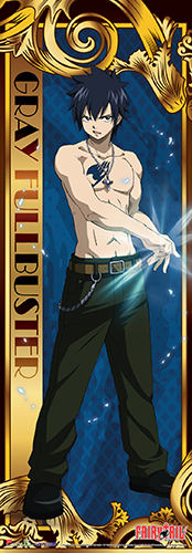 Fairy Tail - Gray Human Size Wall Scroll, an officially licensed product in our Fairy Tail Wall Scroll Posters department.