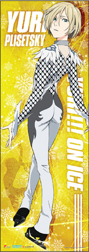 Yuri On Ice!!! - Yuri Human Size Wall Scroll, an officially licensed product in our Yuri!!! On Ice Wall Scroll Posters department.