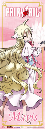 Fairy Tail - S8 Mavis Human Size Wall Scroll, an officially licensed product in our Fairy Tail Wall Scroll Posters department.