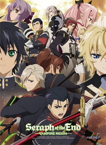 Seraph Of The End - Key Art 2 High-End Wall Scroll, an officially licensed product in our Seraph Of The End Wall Scroll Posters department.
