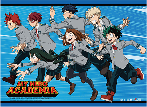 My Hero Academia - Key Art 2 High-End Wall Scroll, an officially licensed product in our My Hero Academia Wall Scroll Posters department.