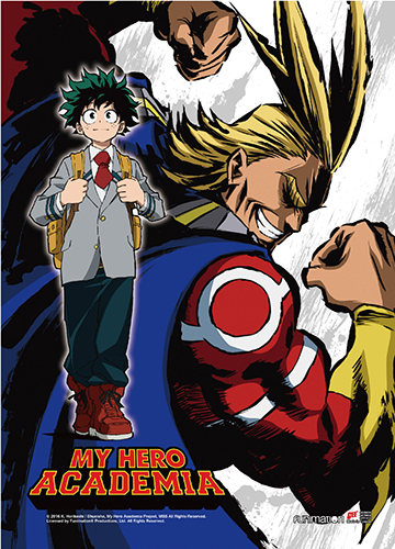 My Hero Academia - Key Art 3 High-End Wall Scroll, an officially licensed product in our My Hero Academia Wall Scroll Posters department.