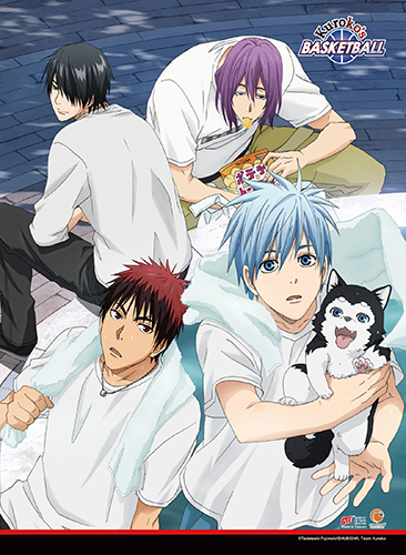 Kuroko's Basketball Season 2 - Group 1 High-End Wall Scroll, an officially licensed product in our Kuroko'S Basketball Wall Scroll Posters department.