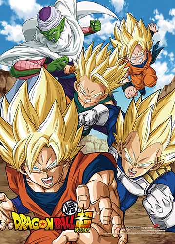 Dragon Ball Super - Battle Of Gods Group 01 High-End Wall Scroll, an officially licensed product in our Dragon Ball Super Wall Scroll Posters department.