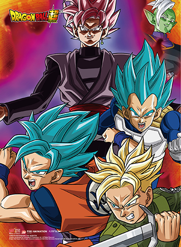 Dragon Ball Super - Future Trunks Group 01 High-End Wall Scroll, an officially licensed product in our Dragon Ball Super Wall Scroll Posters department.