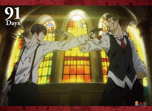 91 Days - Key Art High-End Wall Scroll, an officially licensed product in our 91 Days Wall Scroll Posters department.
