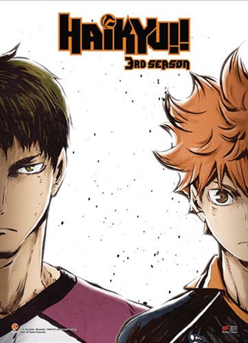 Haikyu!! S3 - Key Art High-End Wall Scroll, an officially licensed product in our Haikyu!! Wall Scroll Posters department.