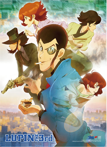 Lupin The Third - Key Art High-End Wall Scroll, an officially licensed product in our Lupin The Third Wall Scroll Posters department.