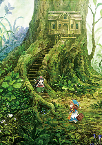 Hakumei & Mikochi Key Art High-End Wall Scroll, an officially licensed product in our Hakumei & Mikochi Wall Scroll Posters department.