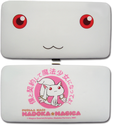 Madoka Magica Kyubey Hinge Wallet, an officially licensed product in our Madoka Magica Wallet & Coin Purse department.