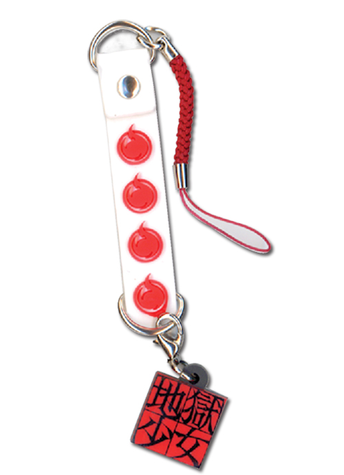 Hell Girl Logo & Symbol Cell Phone Charm, an officially licensed product in our Hell Girl Costumes & Accessories department.