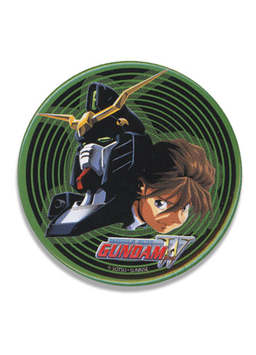 Gundam Wing Duo And Deathscythe 3' Button, an officially licensed product in our Gundam Wing Buttons department.