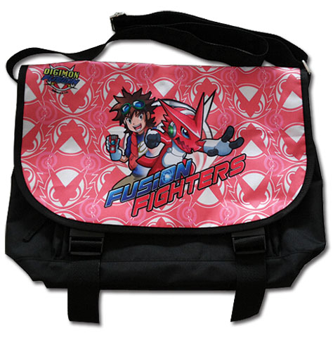 Digimon - Fusion Fighters Messenger Bag, an officially licensed product in our Digimon Bags department.