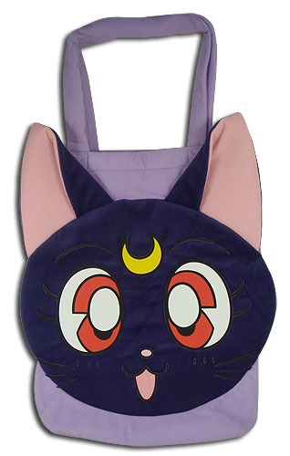 Sailor Moon R - Luna Plush Tote Bag, an officially licensed product in our Sailor Moon Bags department.