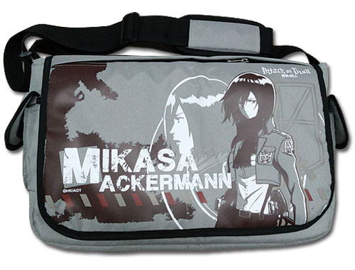 Attack On Titan - Mikasa Messenger Bag, an officially licensed product in our Attack On Titan Bags department.