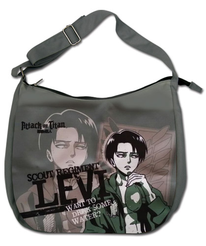 Attack On Titan - Levi Drinking Messenger Bag, an officially licensed Attack On Titan product at B.A. Toys.