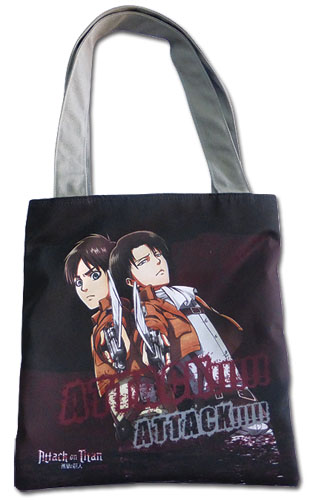 Attack On Titan - Dedicate Your Heart Tote Bag, an officially licensed Attack On Titan product at B.A. Toys.