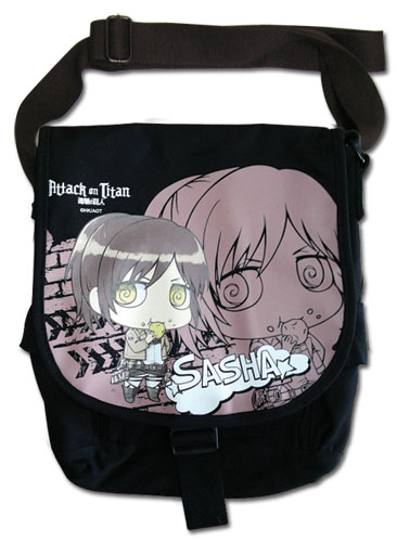 Attack On Titan - Sasha Sd Messenger Bag, an officially licensed Attack On Titan product at B.A. Toys.