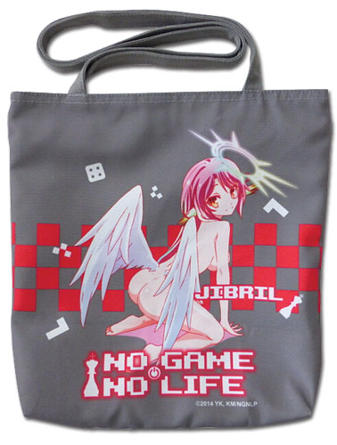 No Game No Life - Jibril Tote Bag, an officially licensed product in our No Game No Life Bags department.