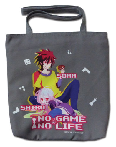 No Game No Life - Sora & Shiro Tote Bag, an officially licensed product in our No Game No Life Bags department.