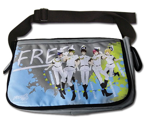 Free! 2 - Group Navy Messenger Bag, an officially licensed product in our Free! Bags department.
