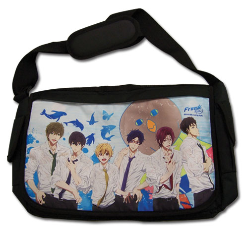 Free! 2 - Group & Iwatobi Mesenger Bag, an officially licensed product in our Free! Bags department.