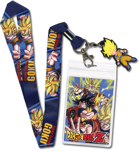 Dragon Ball Z Ss Goku Lanyard, an officially licensed product in our Dragon Ball Z Lanyard department.