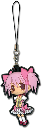 Madoka Magica Madoka Pvc Cellphone Charm, an officially licensed product in our Madoka Magica Costumes & Accessories department.