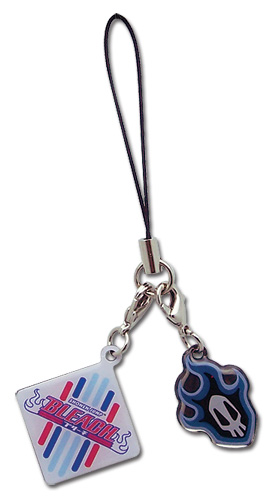 Bleach Fire Skull Cell Phone Charm, an officially licensed Bleach product at B.A. Toys.