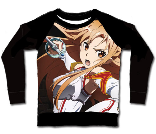 Sword Art Online - Attacking Asuna 3/4 Sleeve Jrs. T-Shirt S, an officially licensed product in our Sword Art Online T-Shirts department.