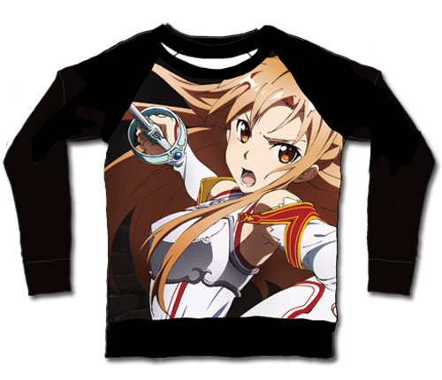 Sword Art Online - Attacking Asuna 3/4 Sleeve Jrs. T-Shirt L, an officially licensed product in our Sword Art Online T-Shirts department.