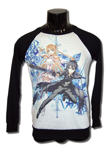 Sword Art Online - Keyart Longsleeve Pullover L, an officially licensed product in our Sword Art Online T-Shirts department.