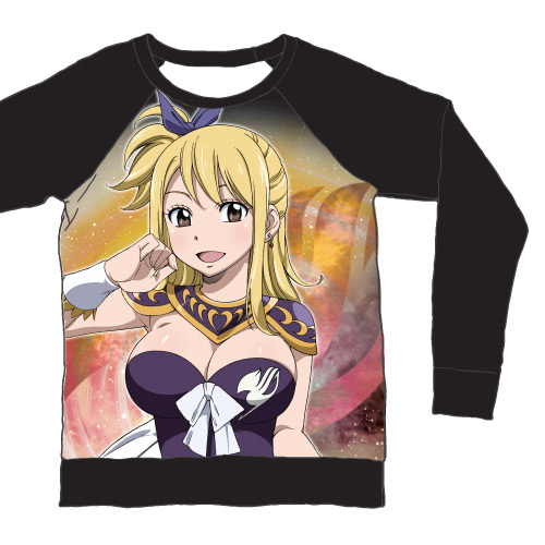Fairy Tail - Lucy Long Sleeve Raglan T-Shirt L, an officially licensed product in our Fairy Tail T-Shirts department.