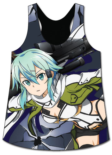 Sword Art Online- Sinon Sub Tank M, an officially licensed product in our Sword Art Online T-Shirts department.