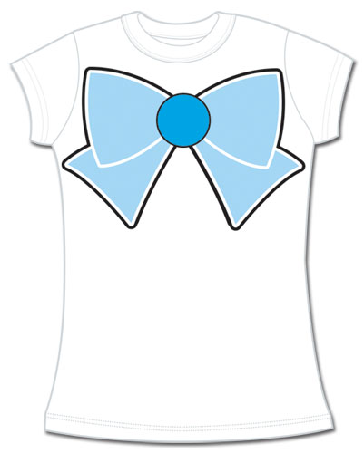 Sailor Moon - Sailor Mercury Bow Jrs. T-Shirt XL, an officially licensed product in our Sailor Moon T-Shirts department.