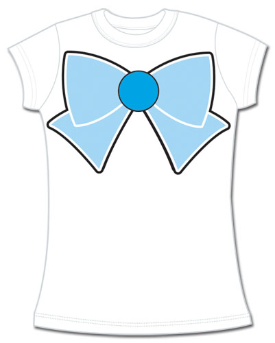 Sailor Moon - Sailor Mercury Bow Jrs. T-Shirt L, an officially licensed product in our Sailor Moon T-Shirts department.