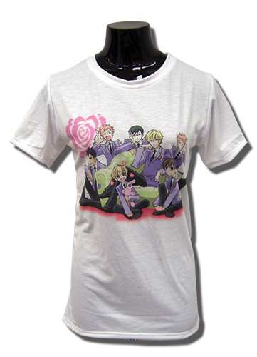 Ouran High School Host Club - Rose Group Jrs. T-Shirt L, an officially licensed product in our Ouran High School Host Club T-Shirts department.